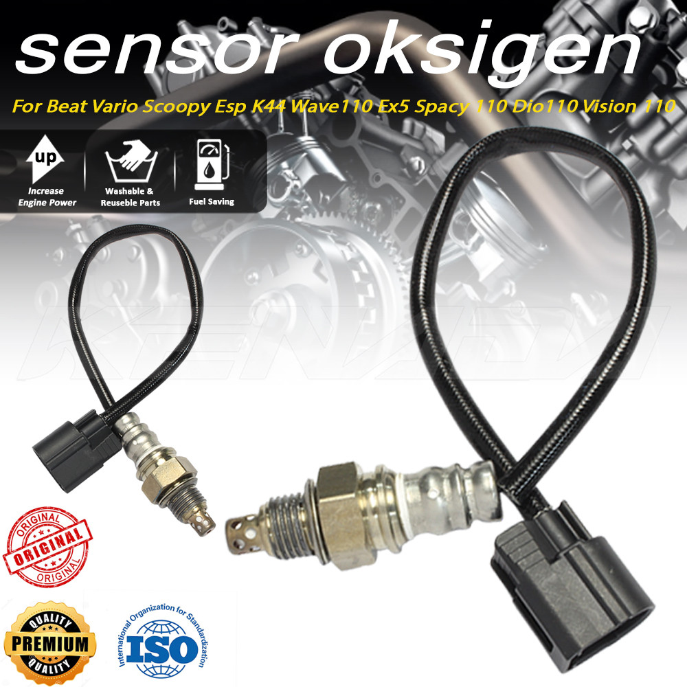 Sensor O2 Oksigen Beat Vario Scoopy Esp K44 Wave110 Ex5 Spacy 110 Dio110 Vision 110 36532-K44-V01 36