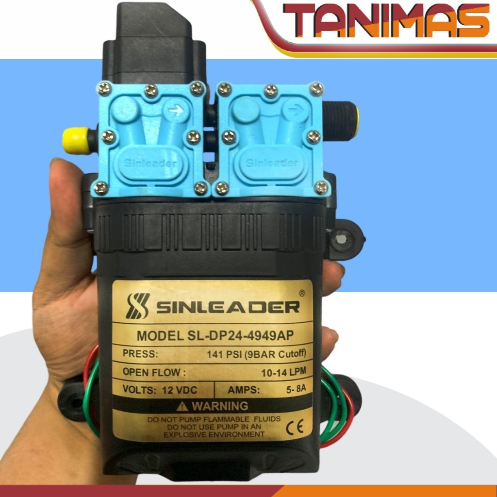 DINAMO POMPA DC DUALPUMP - SINLEADER SL-DP24 - SOKET DRAT