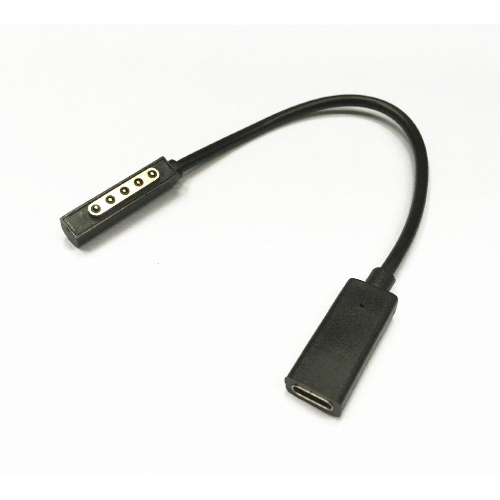 Surface Pro Power Cord USB-C Female Surface Charger Cable  Power Cable for Microsoft Surface Pro 2 /