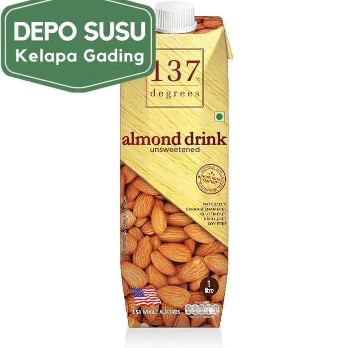 137 Degrees 1L Almond Milk Walnut Pistachio Chocolate | 1000ml Susu - Unsweet Almond