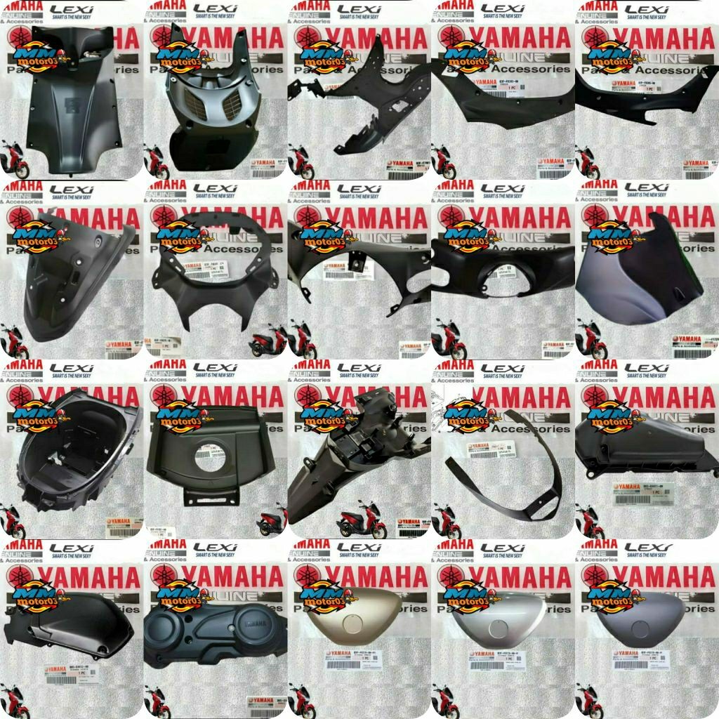 COVER BODY KASAR YAMAHA LEXI 125 2018-2022 ORIGINAL YAMAHA