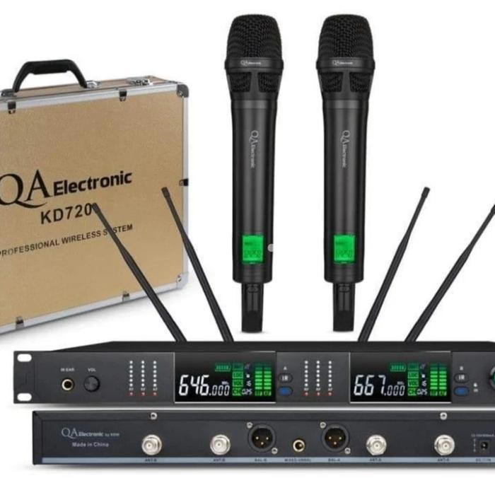 Mic Wireless Qa Electronic kd720 KD 720 baru