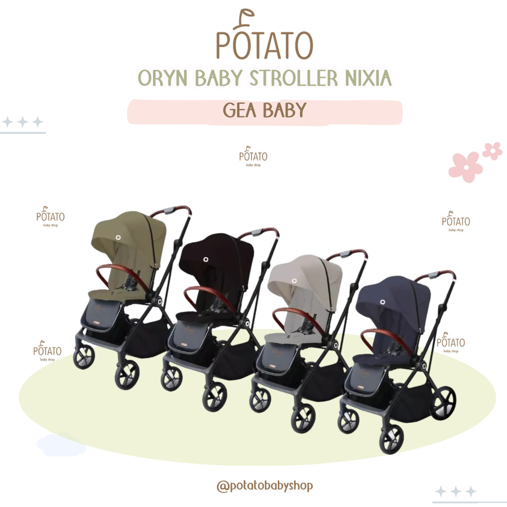 Gea Baby - Baby Oryn Baby Stroller Nixia | Stroller 2 arah Reversible Stroller Bayi