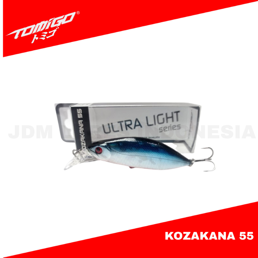 Tomigo Kozakana 55 Slow Sinking Minnow 6,8gram 55mm