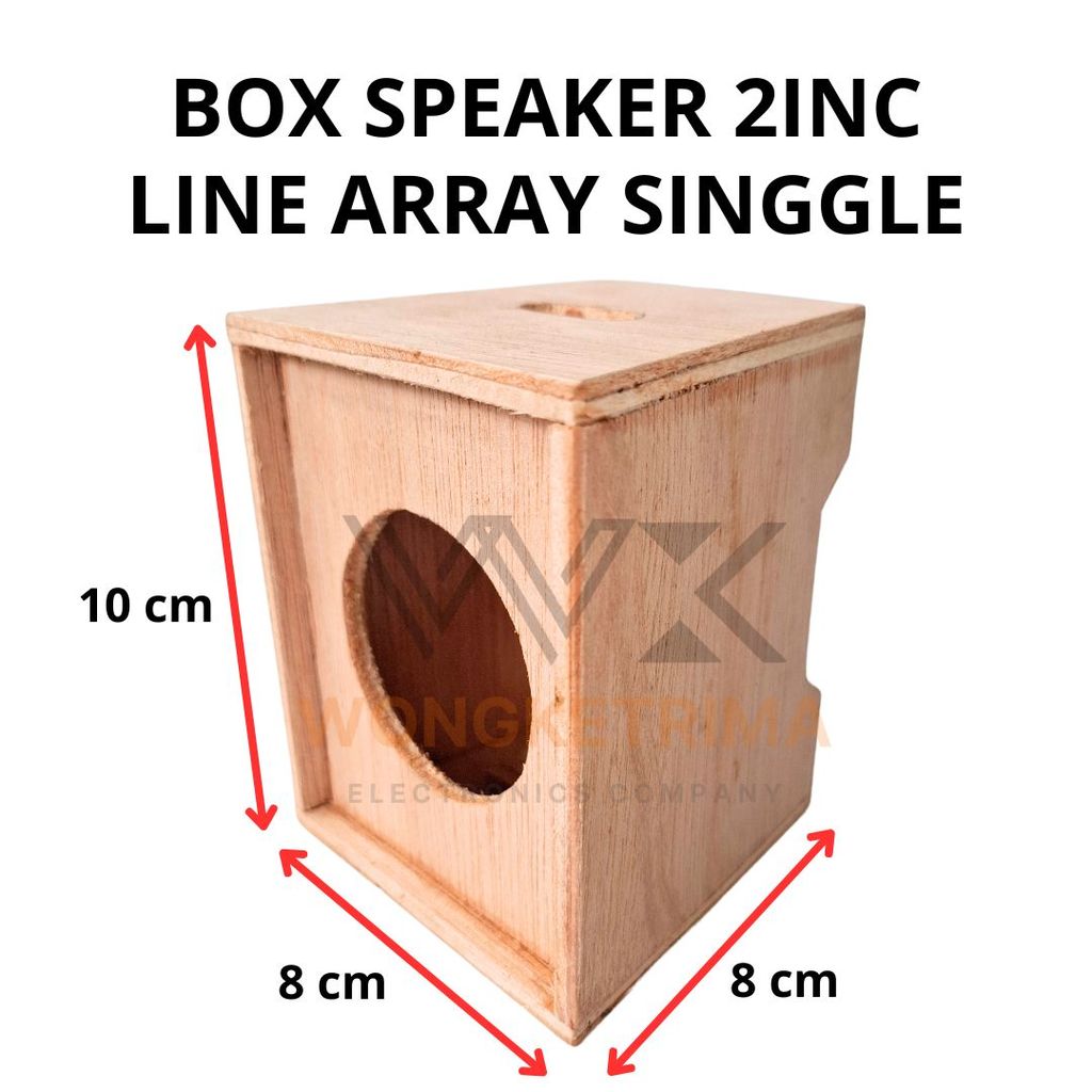 Box Speaker 2 Inch Line Array Single Box Kosongan Speaker Mini 3Inch