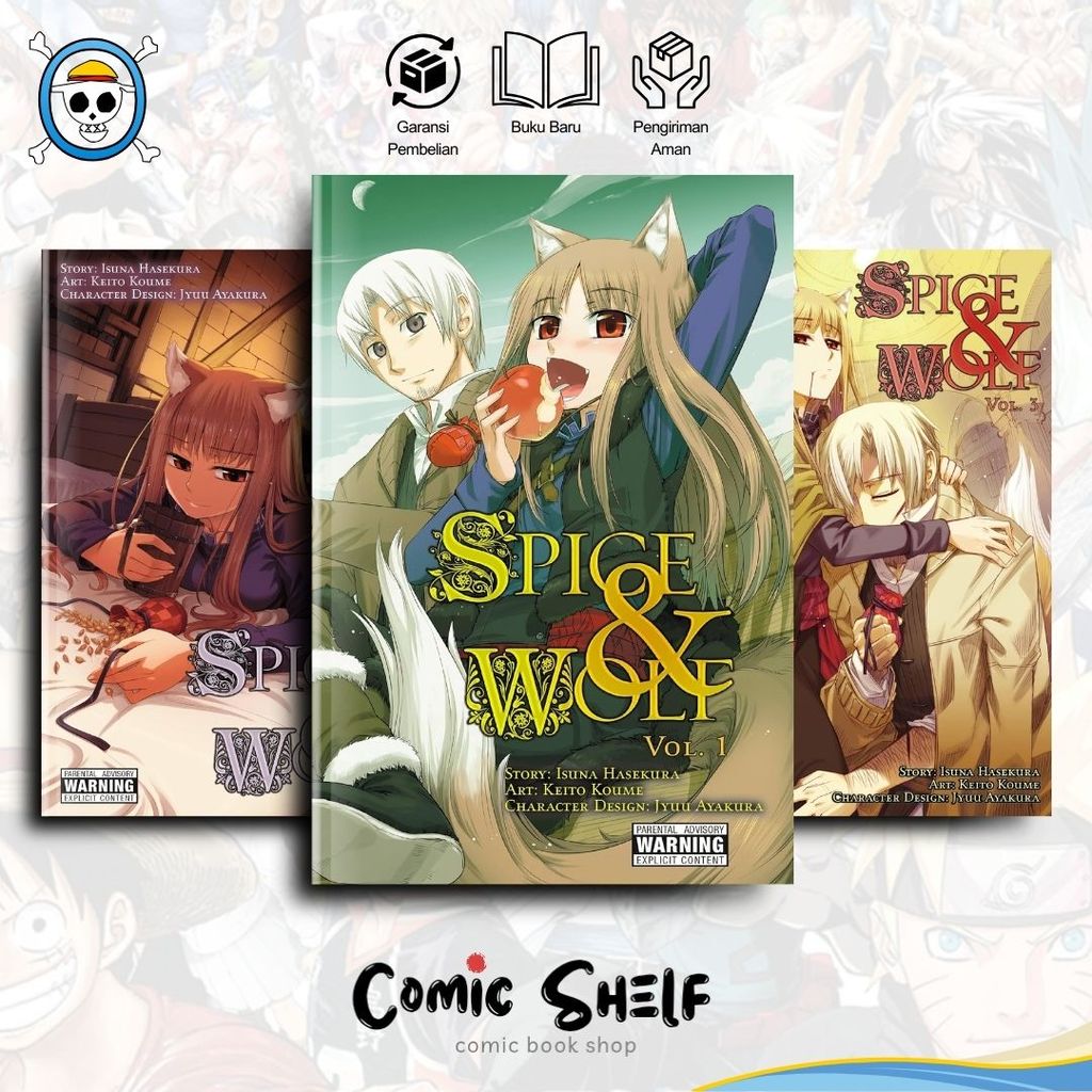 Manga Spice and Wolf (16 book series)