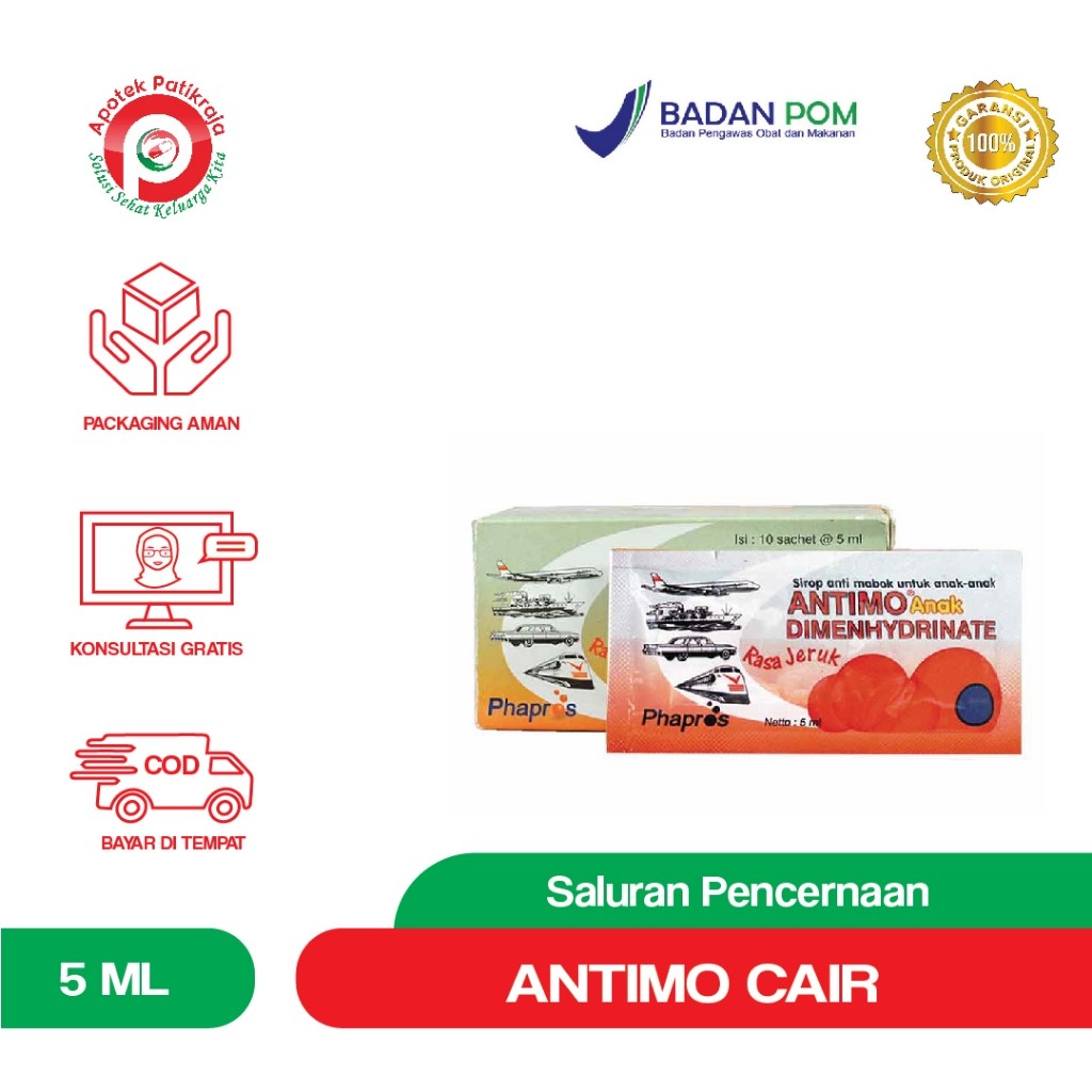 [100% AMPUH] ANTIMO CAIR ANAK | KIDS