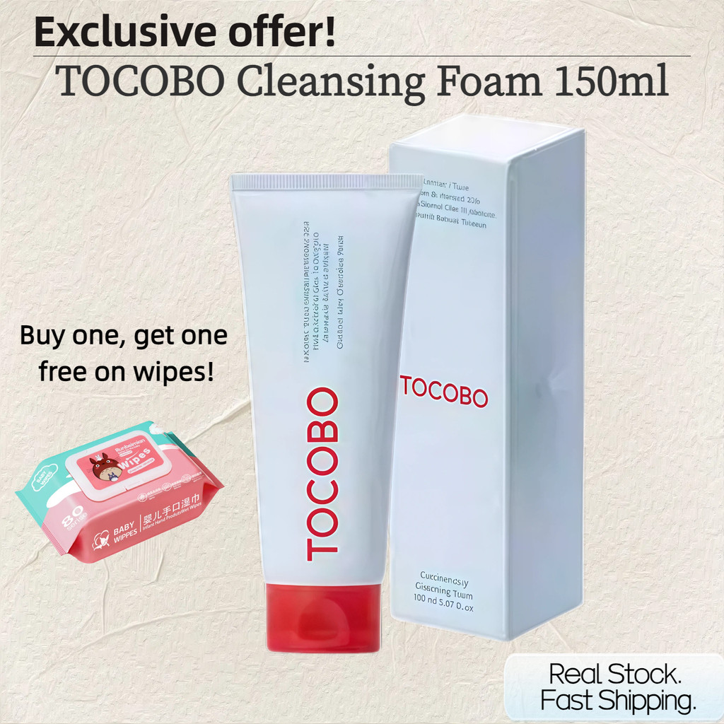 Tocobo Coconut Deep Pore Cleansing Foam: A Refreshing, Mild Face Wash for Oily Skin. Its Non-Drying 