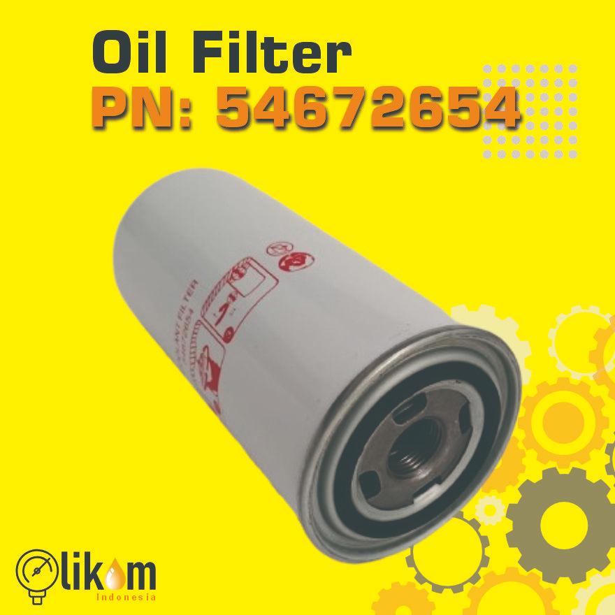 Ingersoll Rand Oil Filter Compressor Pn 54672654 Filter udara Kompresor