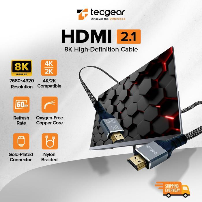 Tecgear HDMI 2.1 8K | KABEL HDMI 8K