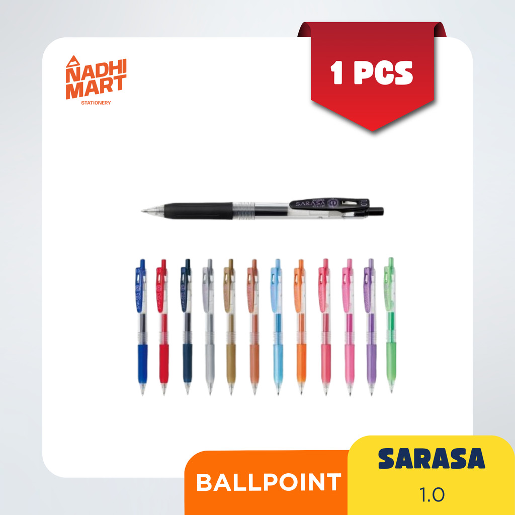 ZEBRA PULPEN SARASA 1.0 / PULPEN SARASA