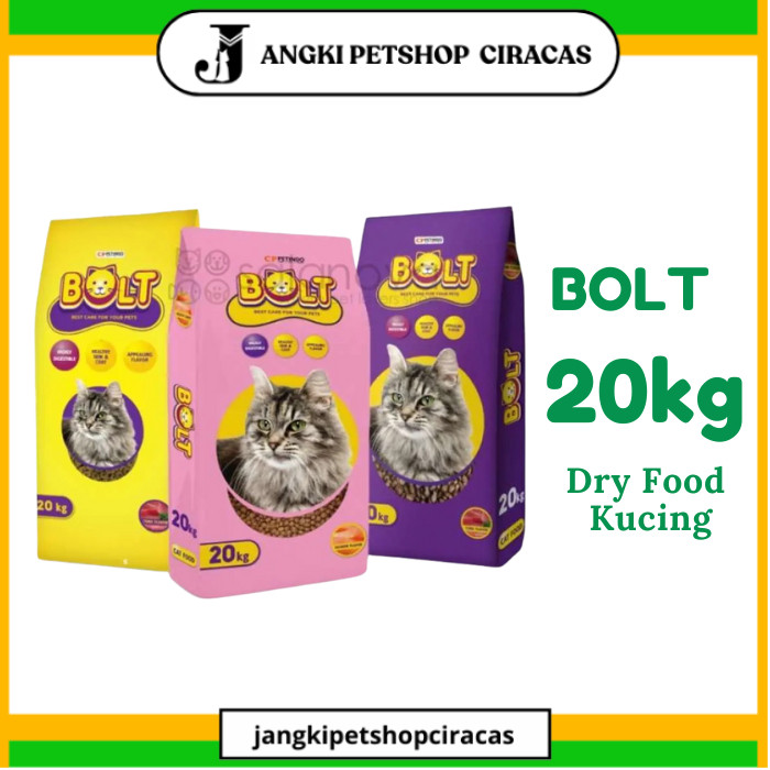 BOLT CAT MAKANAN KUCING 20KG