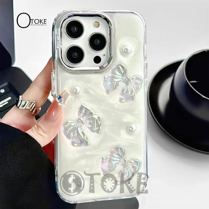 OlxPhone CASE RIBBON MILKYWAY 3D BUTTERFLY COMPATIBLE WITH IP 11 12 13 14 15 16 17 PRO MAX 14+ 15+ 1