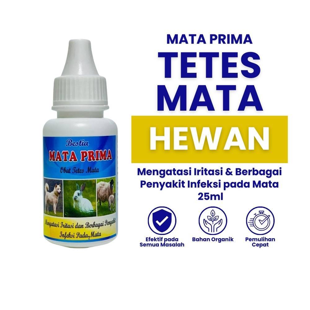 Mata Prima 25 ml - Obat Tetes Mata Hewan - Tetes Mata Hewan