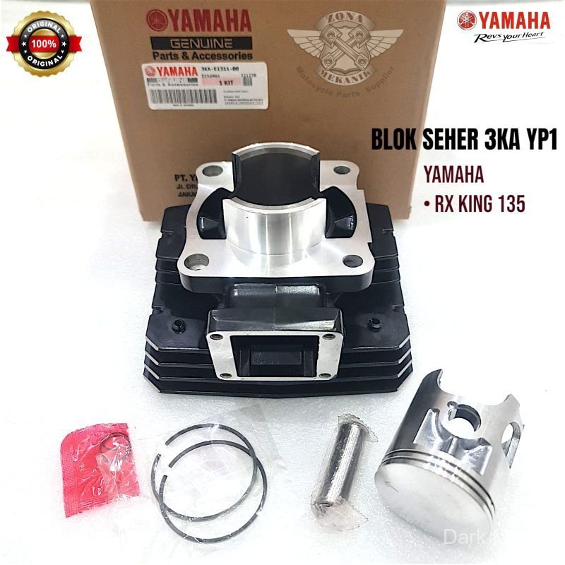 Blok Seher Yamaha RX King Original Blok Seher 3KA YP1 Boring Cylinder RX King Kualitas Super