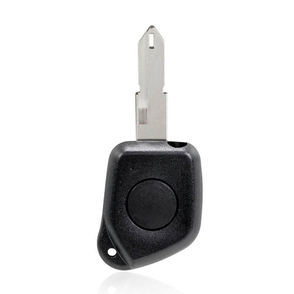 1 Button Car Remote Key Shell ABS NE72 Car Key Shell Black Remote Key Case for Peugeot 106 205 206 3