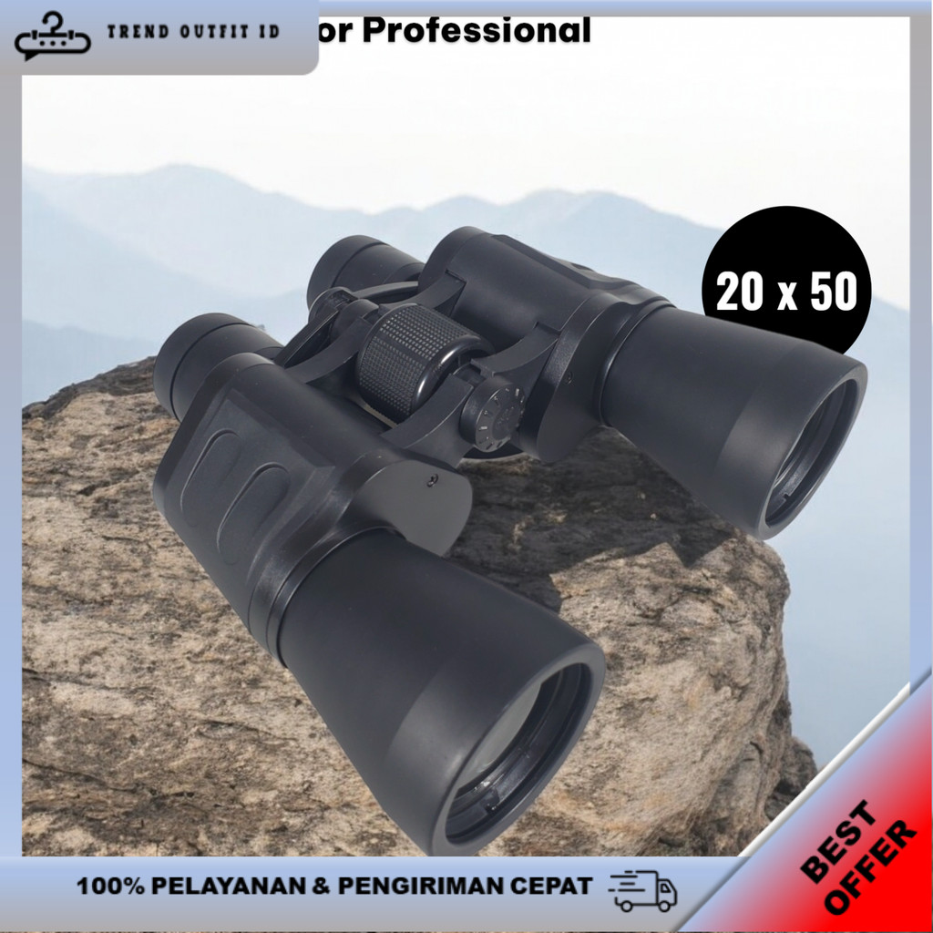 MaiFeng Teropong Outdoor Professional Wide-Angle Telescope Zoom 20x50 - MF25 Bayar Ditempat | Wajib 