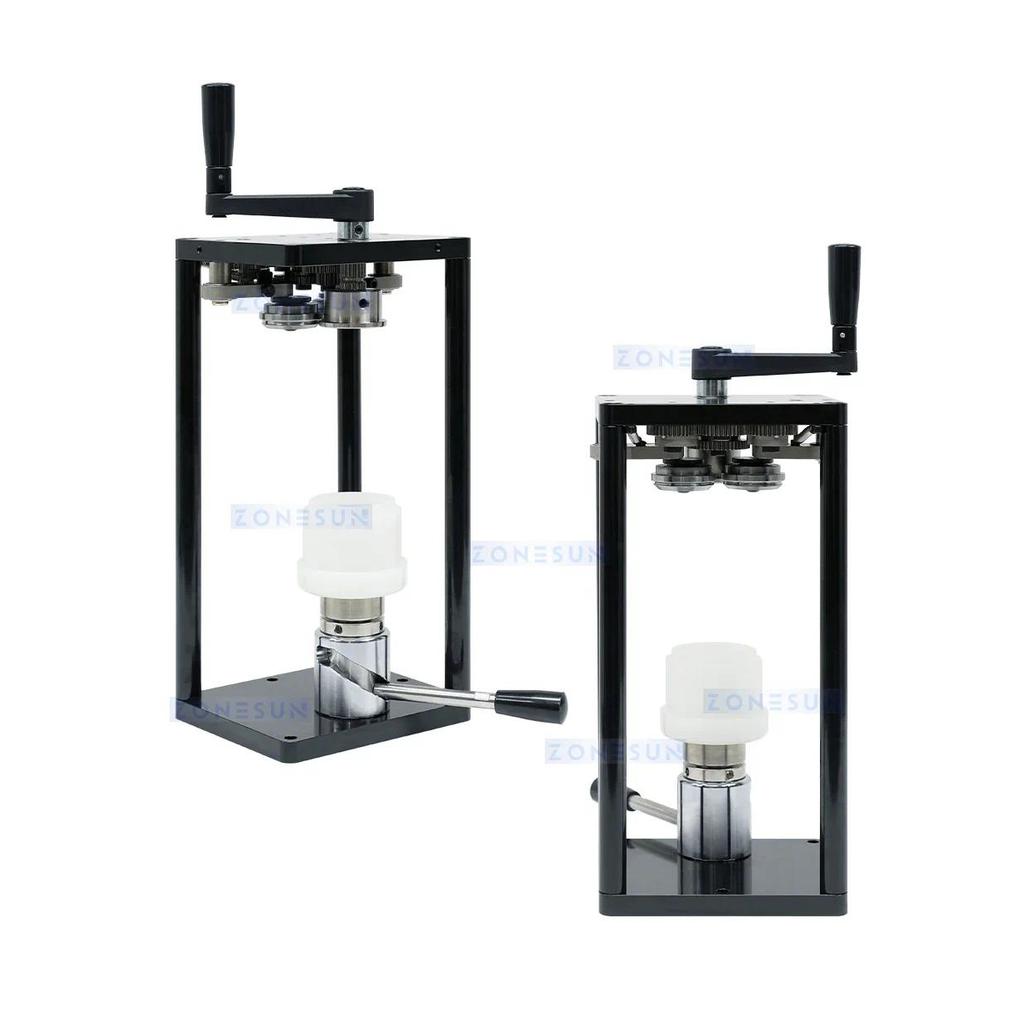 ZSFJG100 Manual Can Seamer Beer PET Can Sealer Aluminum Can Sealing Machine Home Beverage Packaging