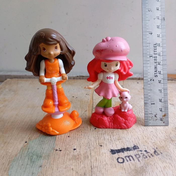 kartun strawberry shortcake McDonalds Mainan Loose