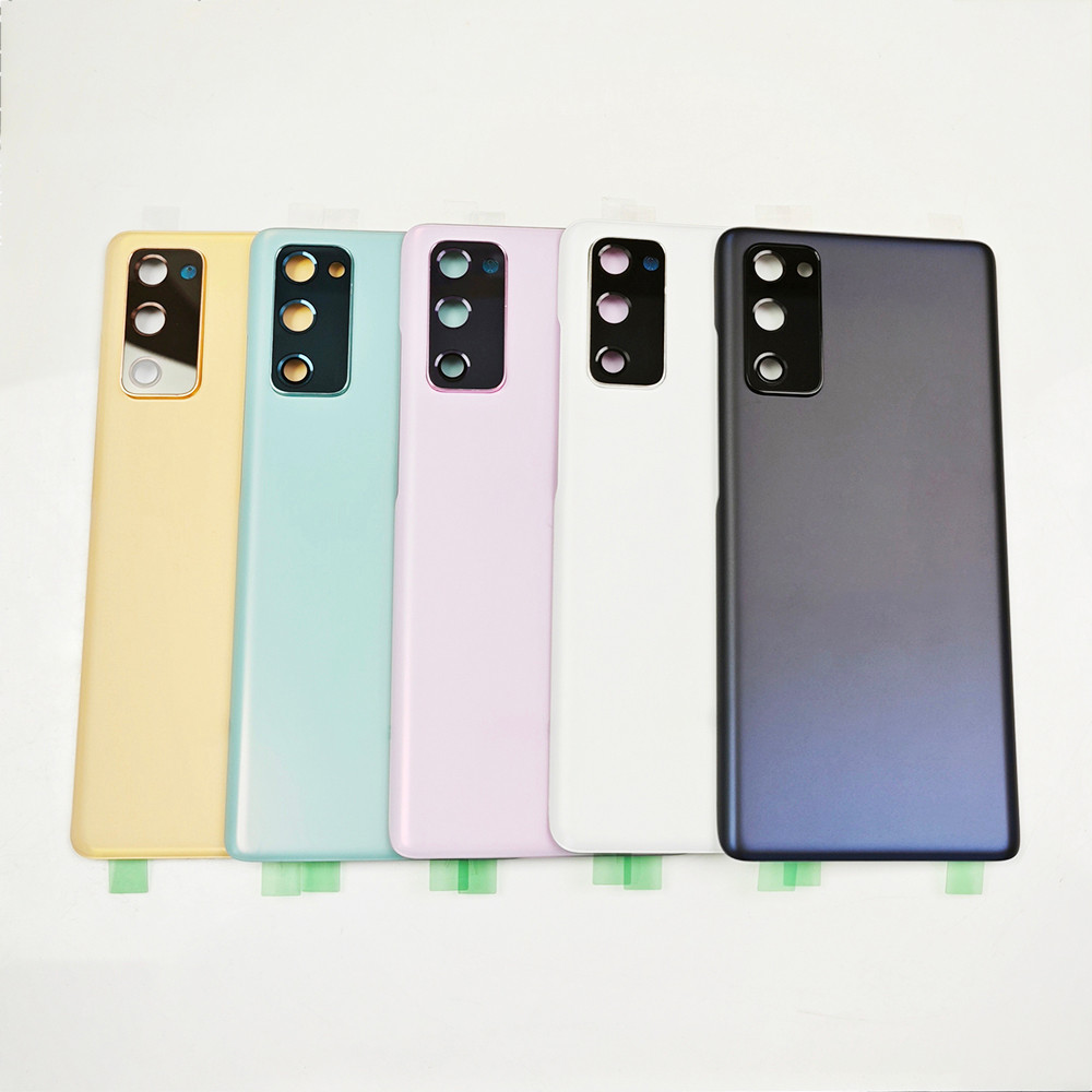 S20FE A+ Back Cover For Samsung Galaxy S20 FE 2022 Back Door Replacement Battery Case, Rear Housing 