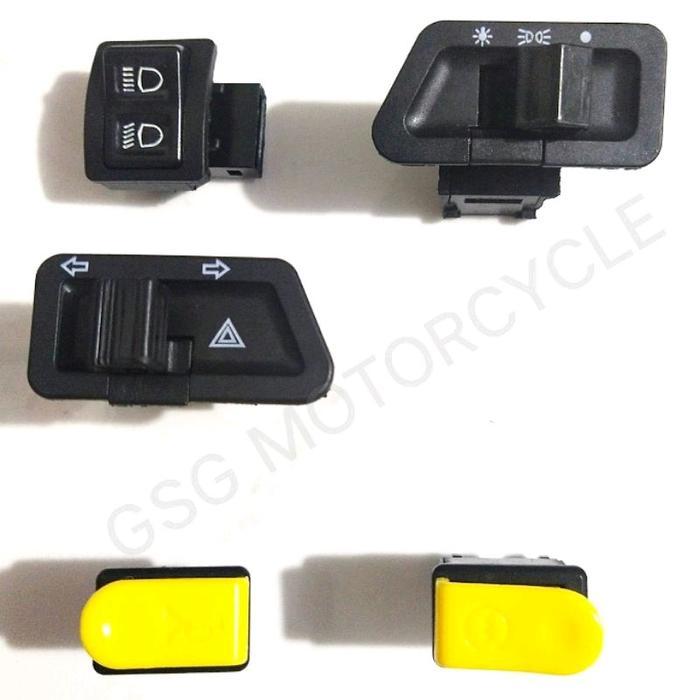 Saklar set beat karbu sen Hazard komplit 5 tombol Supra x 125 vario karbu lama Supra fit new Motor L