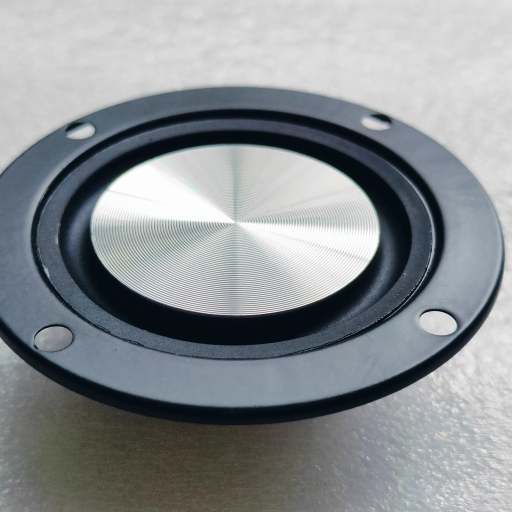 GHXAMP 2 inch 67mm Round CD pattern Bass raator passive aphragm with bracket 2PCS (Not speaker)