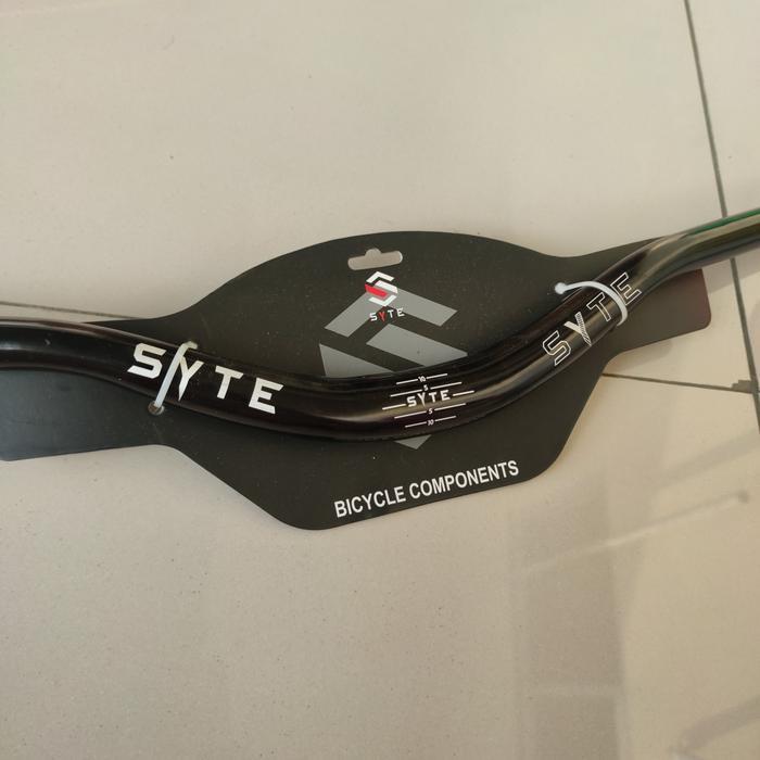 stang handlebar syte 78cm oversize Alloy Aloy sepeda MTB - Hitam