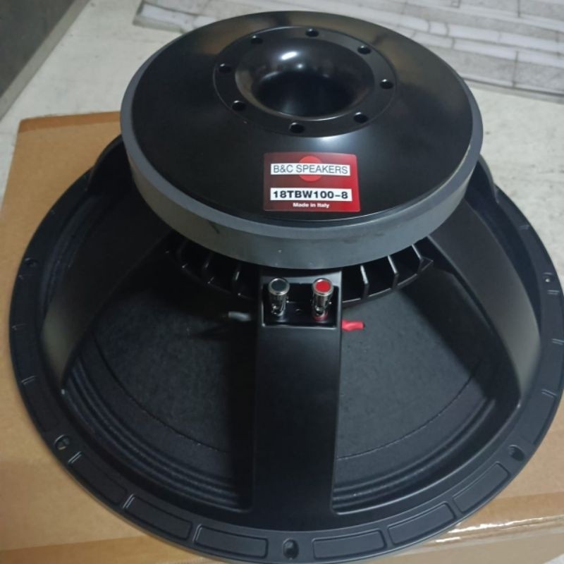 SPEAKER 18 INCH B&C TBW100 BARU GRADE A MAGNET CEMBUNG