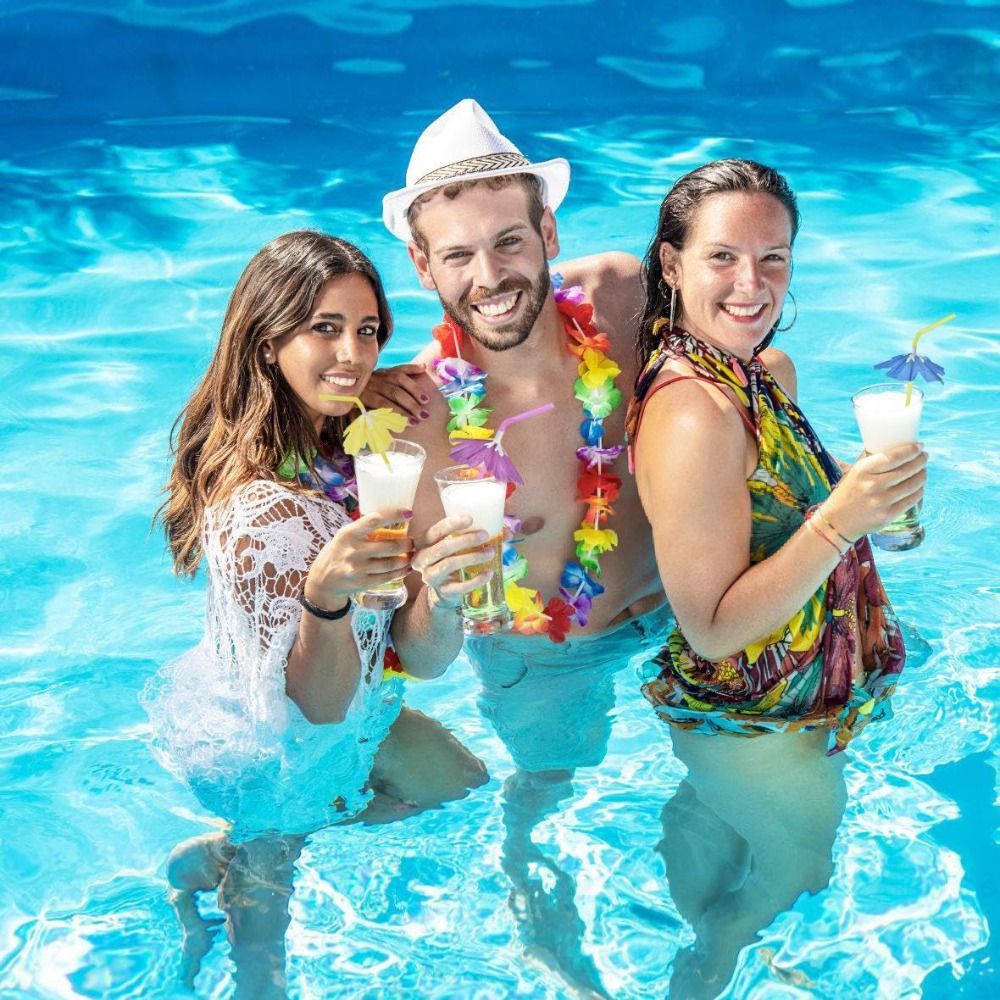 50PCS Colorful Umbrella Straws Handmade Umbrella Cocktail Drinks Decorations Paper Umbrella Drink Ta