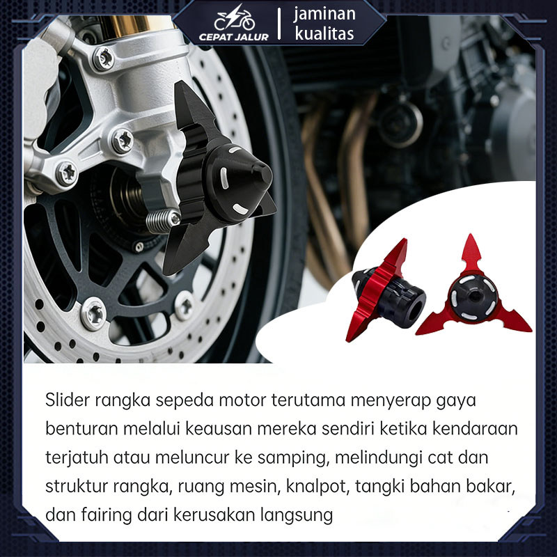 CEPAT JALUR shock depan motor universal cover shock depan baut shock depan shock depan tutup shock d