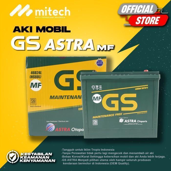 GS MF Astra Aki Kering Mobil Suzuki All New Erta Hybrid NS60L 12V / 45Ah - GOJEK/GRAB