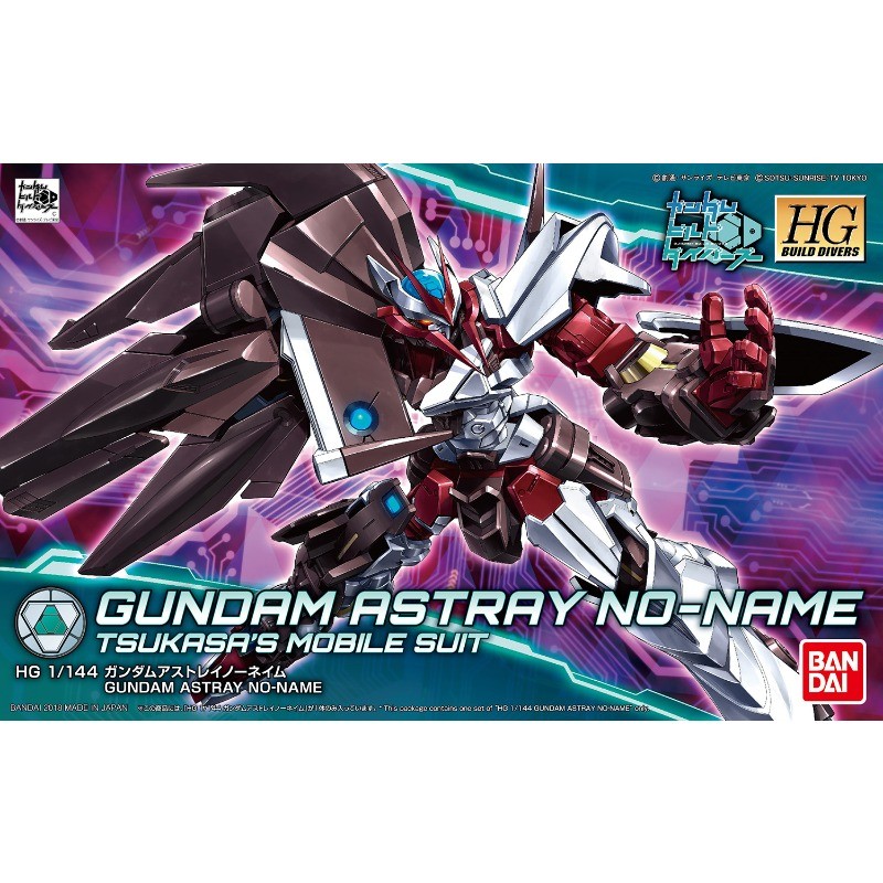 In stock Bandai Genuine HG GUNDAM ASTRAY NO-NAME Gundam Anime Action Figure Assembly Model Toys Gift