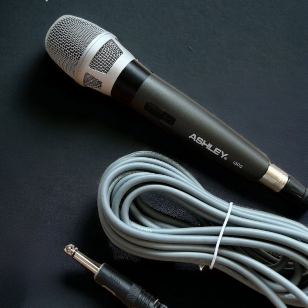 mic kabel ashley i300 i 300 original mikropon panjang kabel 5 meter