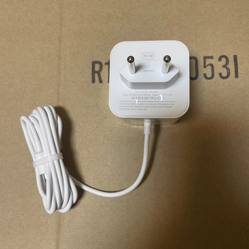 1PCS EU PlugUS Plug for  adapter power charger GP92NB 15W Echo Dot 3 4 5 generation