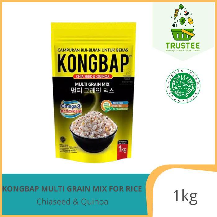 PROMO  Kongbap Multigrain Mix | Beras Sehat Korea Halal Original Chiaseed 1kg - Chiaseed 1kg