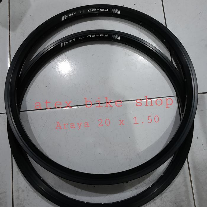VELG ARAYA  20 UKURAN 20 X 1.50, RIMS ARAYA 20 X 1.50 (1 Pasang)