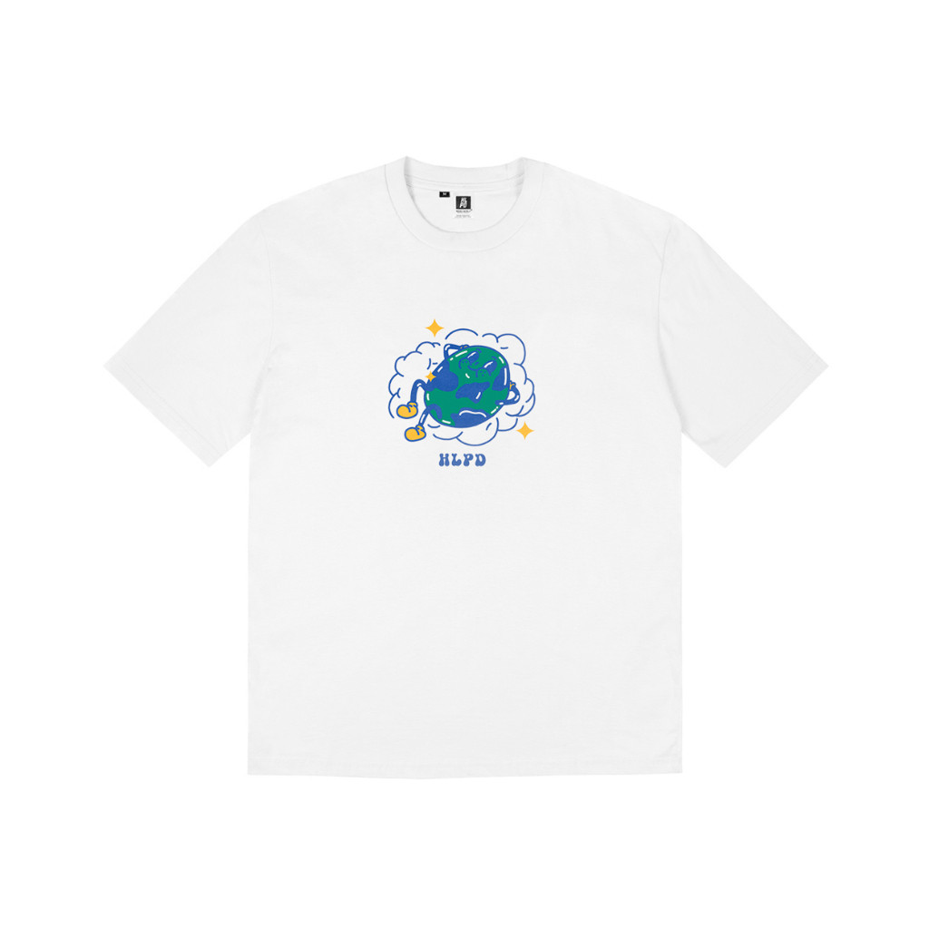 (COD) HLPD WeirdWorld | Baju Kaos | T shirt | Globe Tee