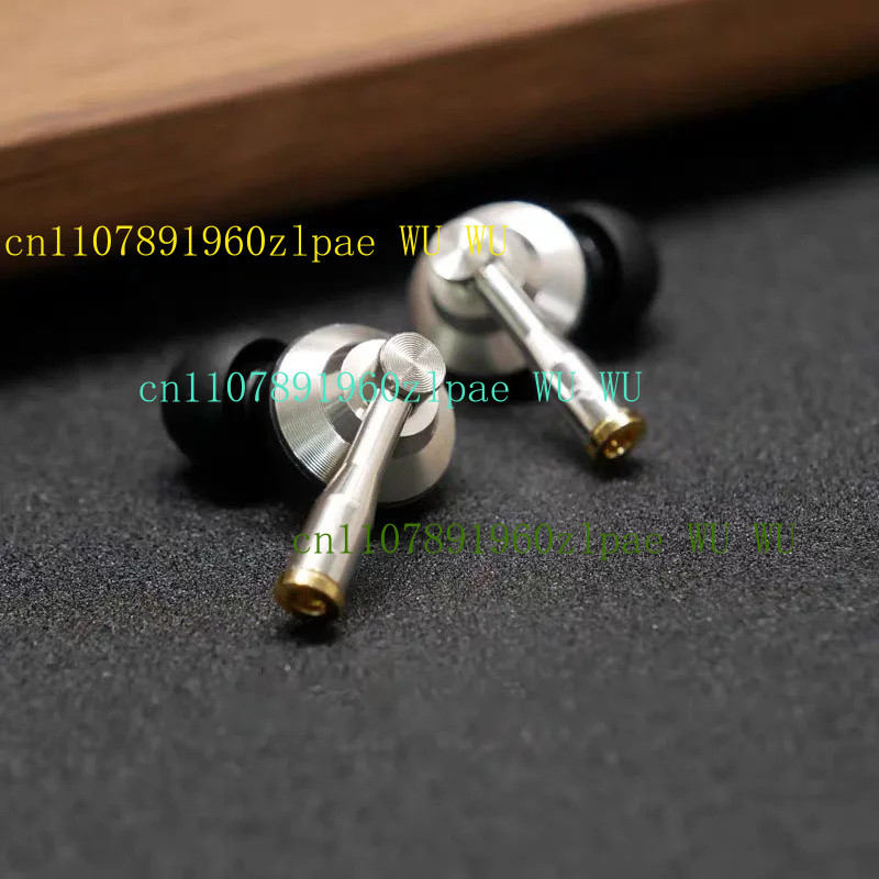 WU 144mm Unit Large Dynamic Driver MMCX Earphones Y Inear Plug MMCX Auo Metal Headphone Head