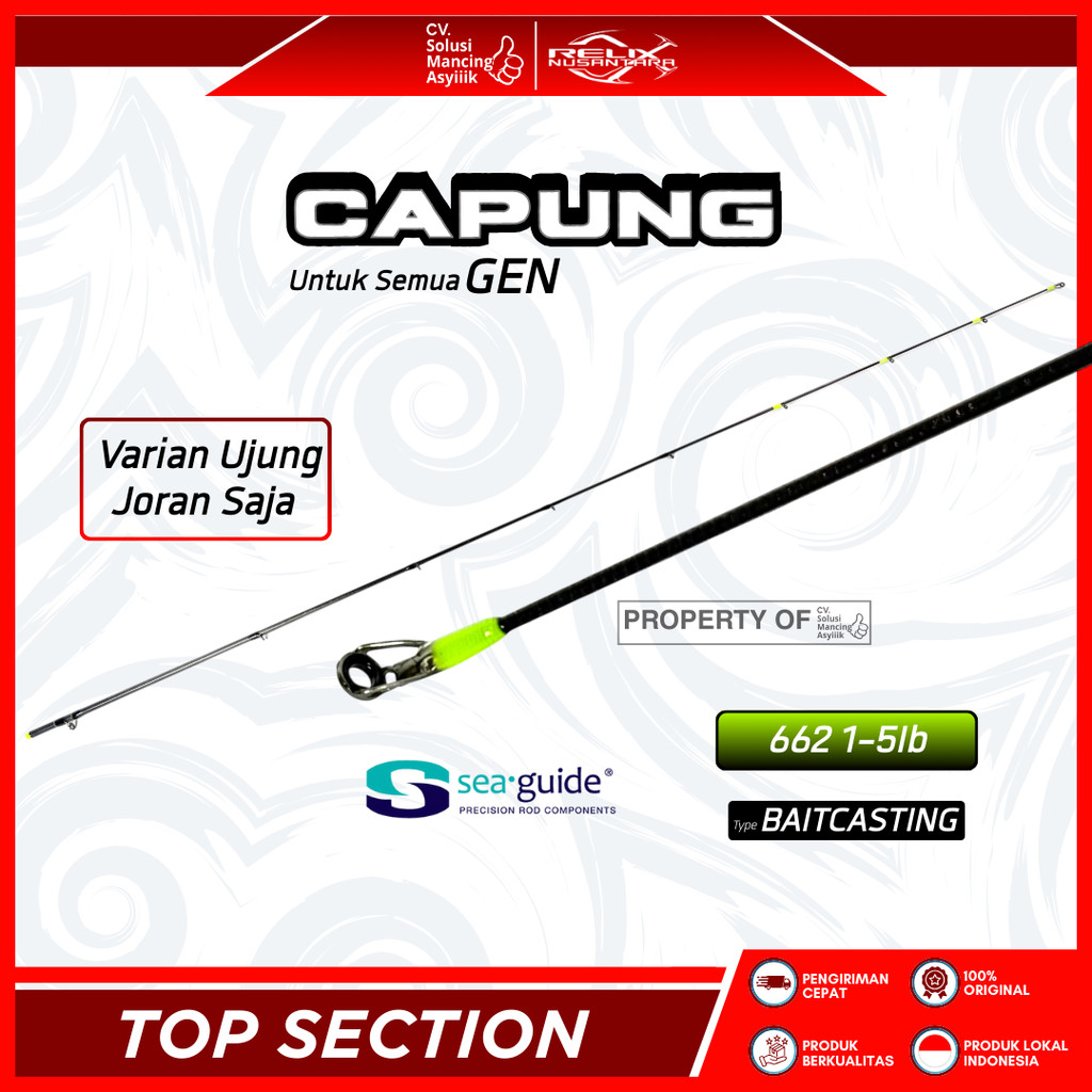 TOP SECTION RELIX NUSANTARA CAPUNG SEMUA GEN | 662 BC | HANYA UJUNG SAJA