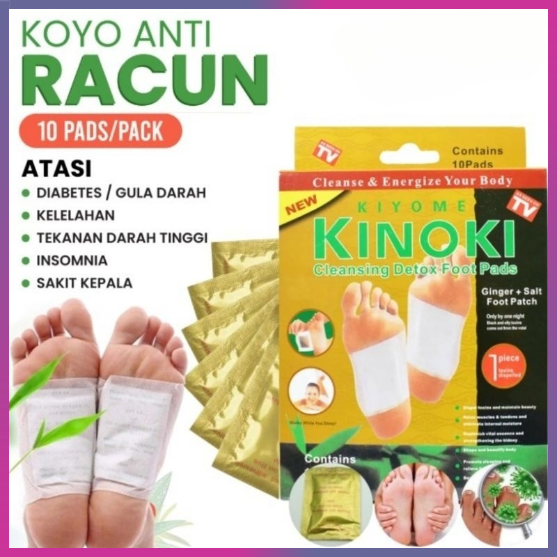 KINOKI GOLD DETOX KOYO KAKI ASLI HERBAL ORIGINAL