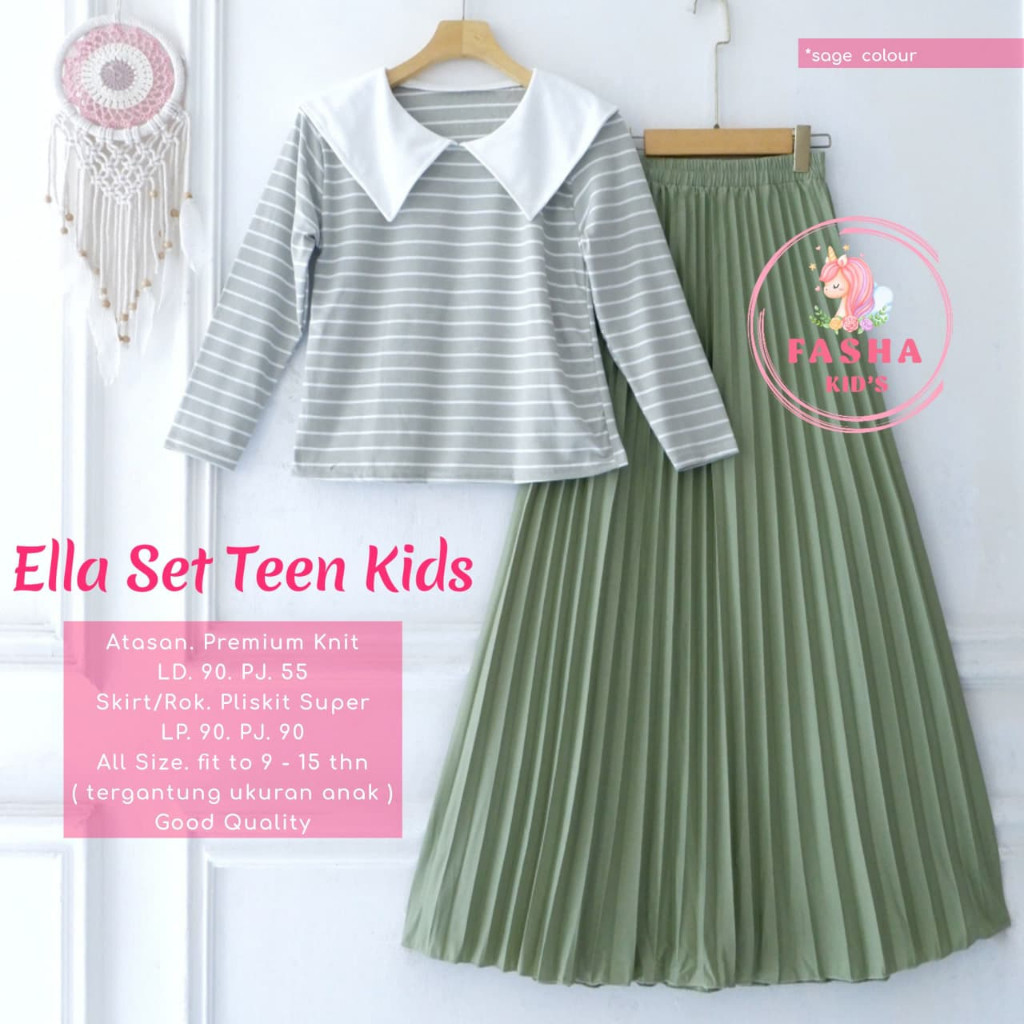 2801    ELLA SET TEEN KIDS by fASHA KIDS FASHION   // NOVIISTUFF
