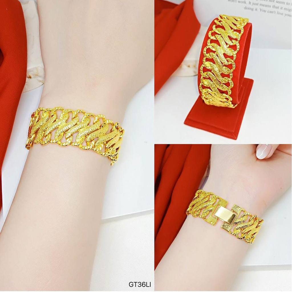 Gelang Xuping Berlapis Emas Rantai Dubai 888 Terbaru Perhiasan Dewasa Dan Remaja