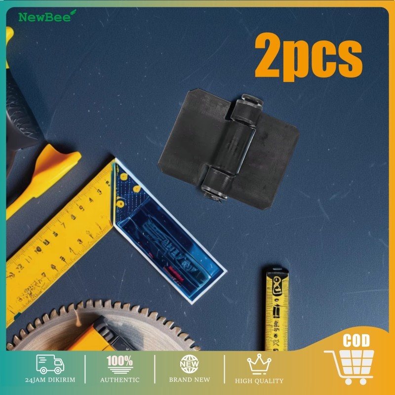 2PCS Engsel Bak Mobil Pick Up Engsel Kupu Rapat Engsel Pintu Besi Henderson Engsel Kupu Kupu