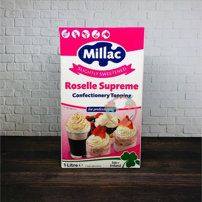 PROMO Roselle Supreme Whipping Cream / Millac Roselle Supreme