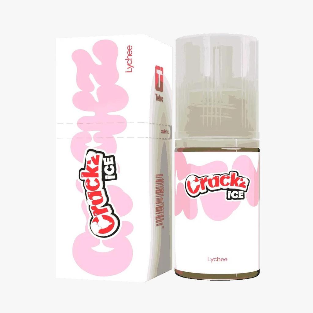 [SALT] CRACKZ ICE LYCHEE SALT 30ML 25MG TETRA X VON