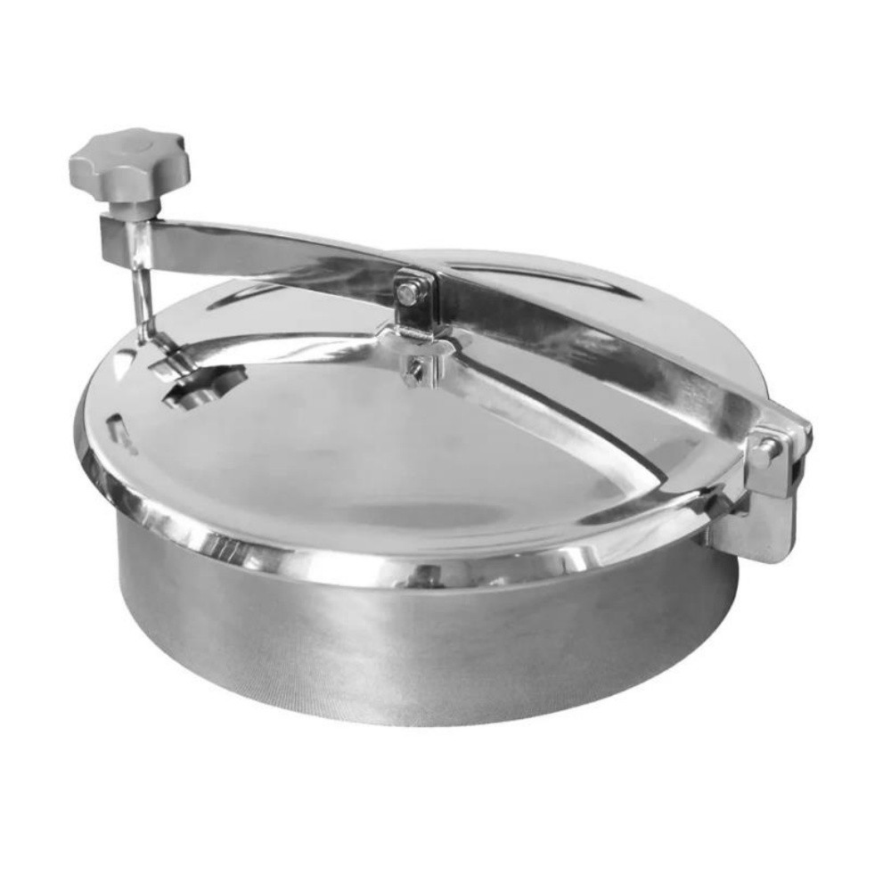 Manhole for tank DN219 , Circular manhole cover for welng  ,  Stainless Steel 304,Sanitary grade SS3