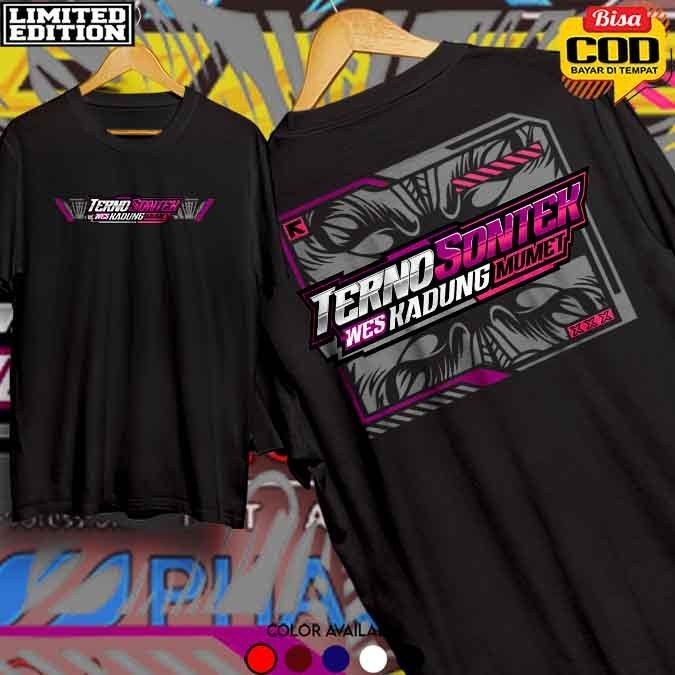 Kaos TERNO SONTEK Wes kadung mumet Baju Distro Kata Kata Keren racing Combed