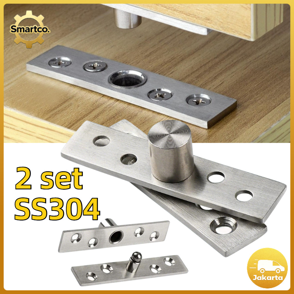 2SET Engsel Jendela Pivot Engsel Pivot Stainless Engsel Jendela Puta Engsel 360 Derajat Engsel Pivot