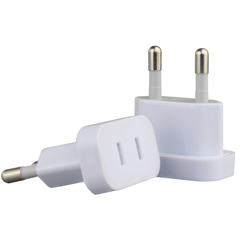 1pcs 4048mm Power Plug Adapter US To EU Euro Europe Plug Power Plug Converter Travel Adapter US to E