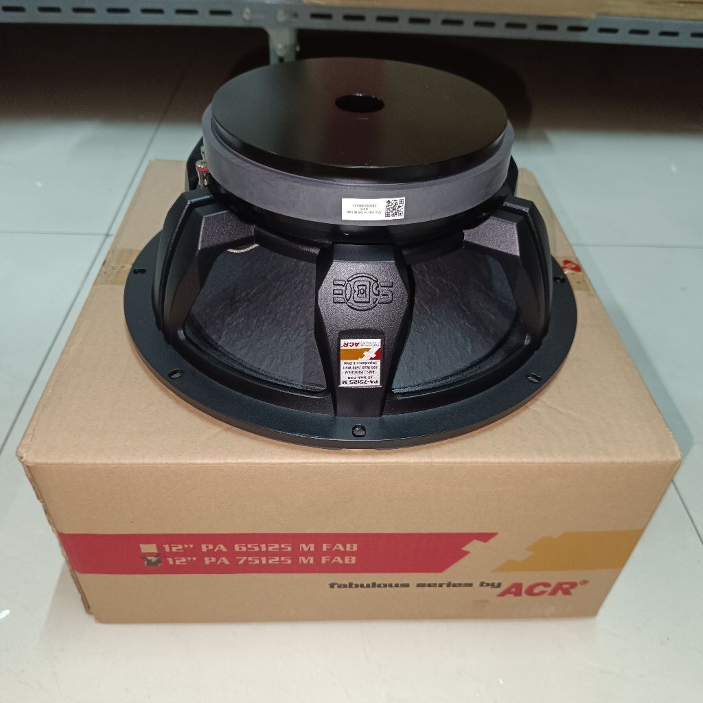 Speaker ACR Fabulous 12 inch Fabulous 75125M Original Speaker 12 inch ACR Fabulous 75125 M Speaker W